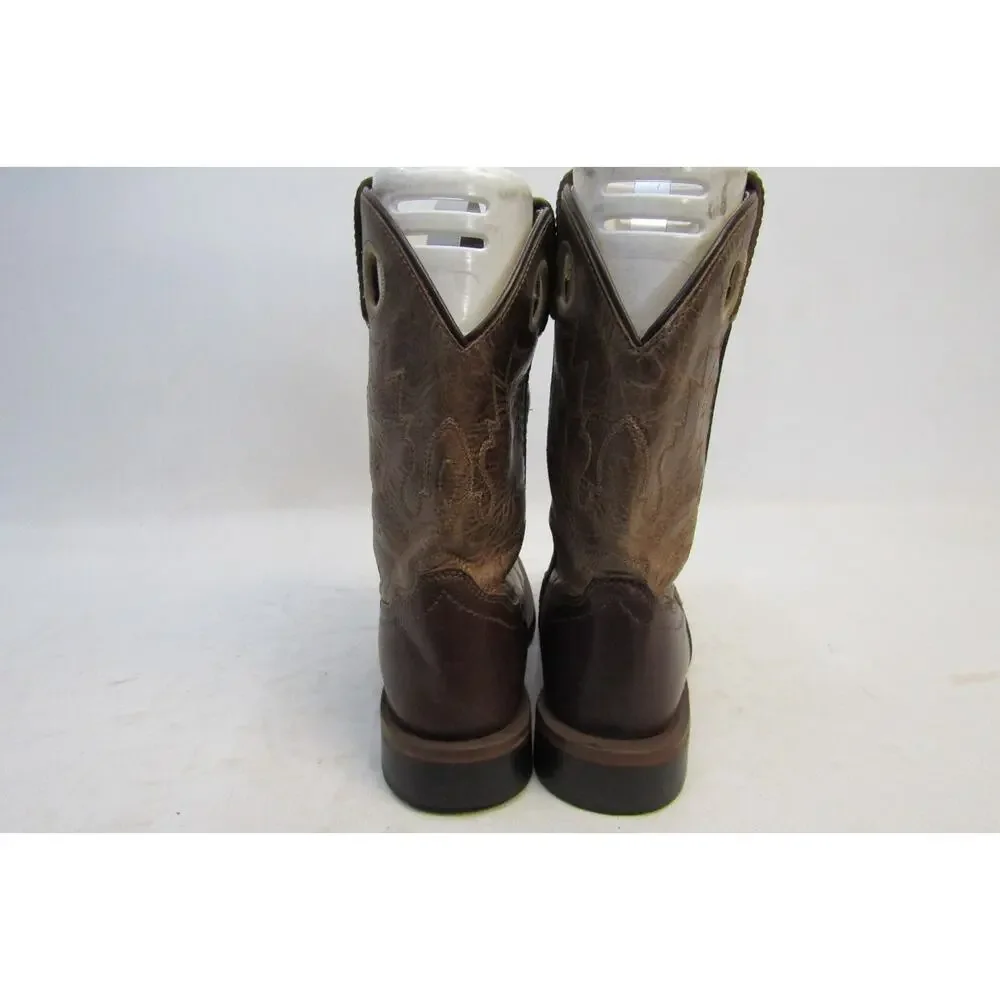 Smoky Mountain Youth Size 2 M Brown Buckaroo Western Cowboy Boots